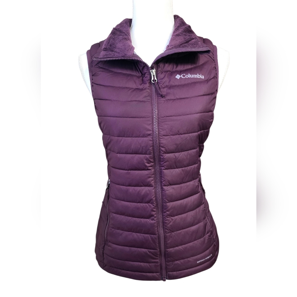 Columbia Women's Purple Puffer Vest